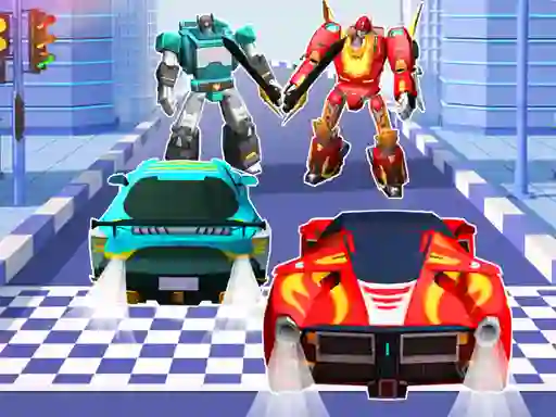 Gêm Car Robot Transform Fight ar-lein