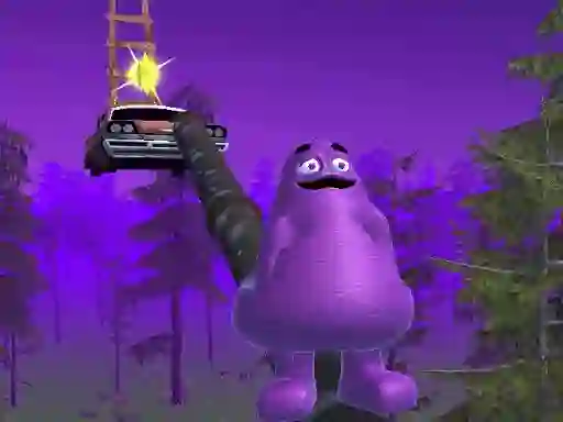 Gêm Grimace Only Up! ar-lein