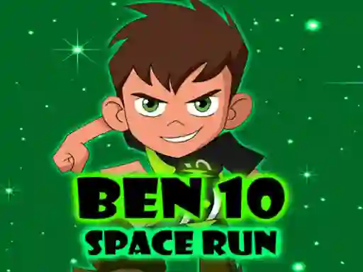 Gêm Ben 10 Space Run ar-lein
