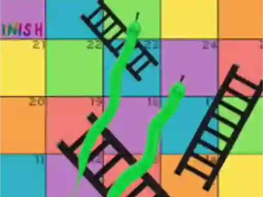 Gêm Snakes and Ladders ar-lein