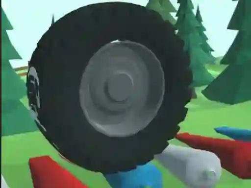 Gêm Wheel Smash 3D ar-lein