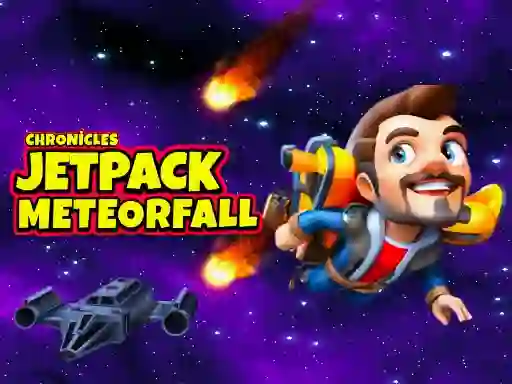 Gêm Jetpack Meteorfall ar-lein