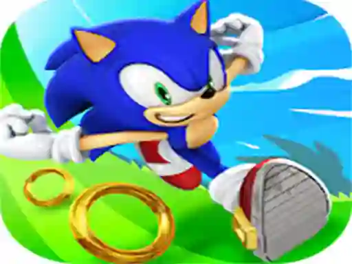 Gêm Sonic run ar-lein