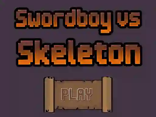 Gêm Swordboy Vs Skeleton ar-lein