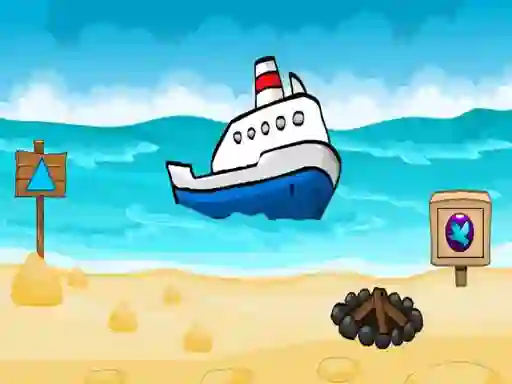 Gêm Beach Escape 3 ar-lein