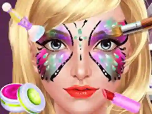 Gêm Face Paint Salon ar-lein