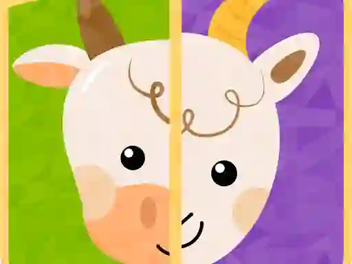Gêm Baby Games Animal Puzzle for Kids ar-lein