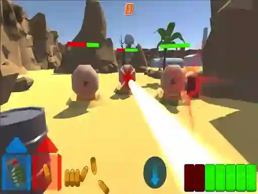 Gêm Alien Blaster ar-lein