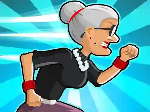Gêm Angry Gran Run ar-lein