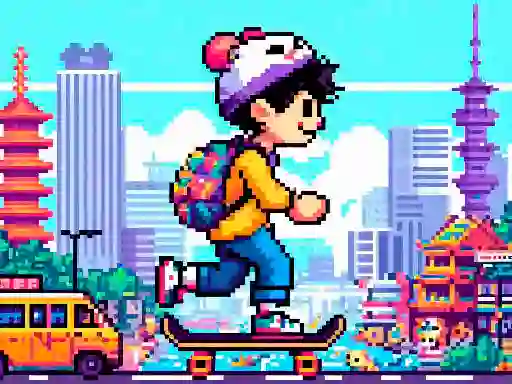 Gêm Skate Boy ar-lein