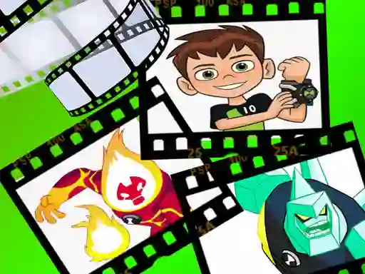 Gêm Ben 10 Create Scene ar-lein