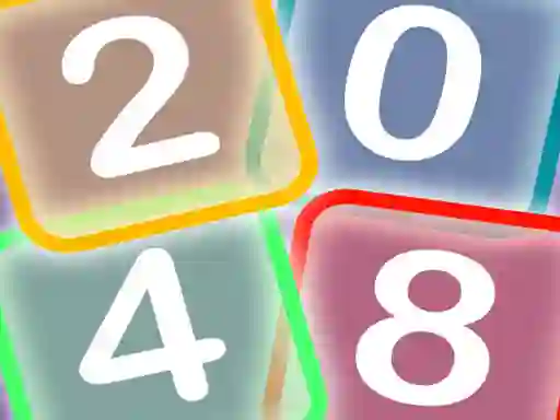 Gêm Neon Game 2048 ar-lein