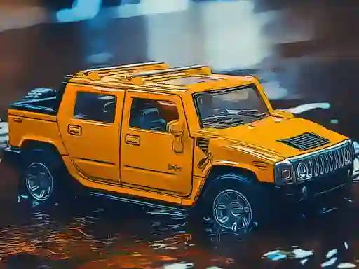 Gêm Hummer Jeep Puzzle ar-lein