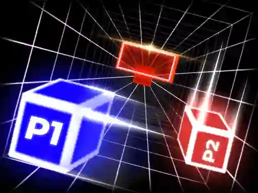 Gêm Two Cubes 3D ar-lein