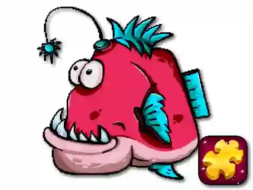 Gêm Cute Piranha Jigsaw Puzzles ar-lein