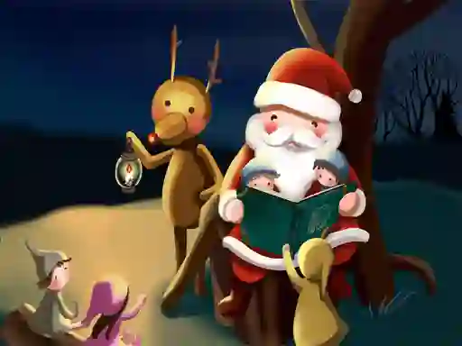 Gêm Merry Christmas Puzzles ar-lein