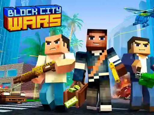 Gêm Block City Wars ar-lein