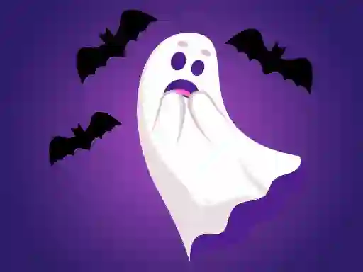 Gêm Halloween Ghost Jigsaw ar-lein