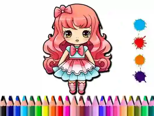 Gêm Chibi Doll Art Magic ar-lein
