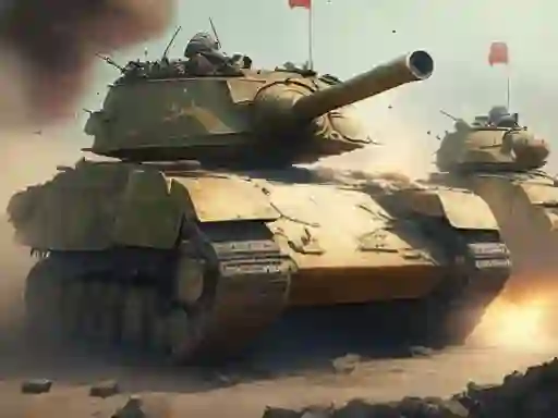 Gêm Tanks: Counteroffensive ar-lein