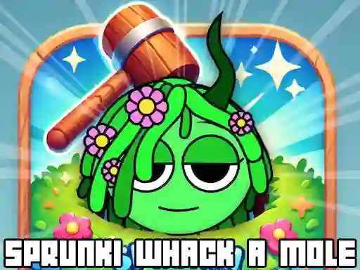 Gêm Sprunki Whack A Mole ar-lein