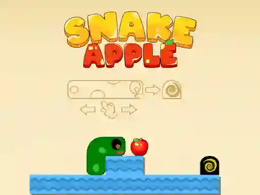 Gêm Snake Apple ar-lein