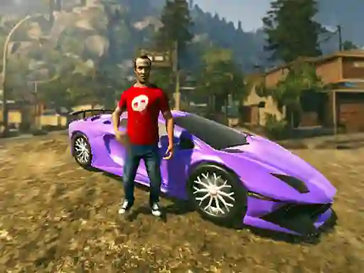 Gêm Crime Theft Gangster Paradise ar-lein