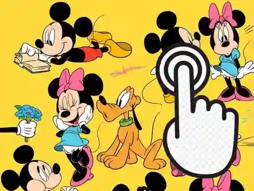 Gêm Mickey Clicker ar-lein