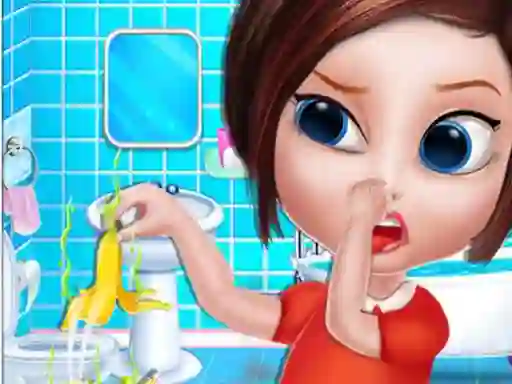 Gêm Sweet Home Clean Up ar-lein