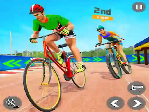 Gêm Bicycle Racing Game BMX Rider ar-lein