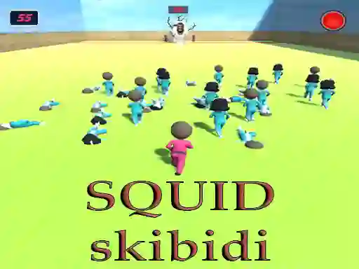 Gêm SQUID SKIBIDI ar-lein