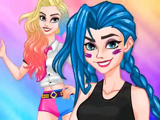 Gêm Crazy BFF Party ar-lein