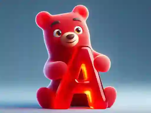 Gêm Gummy Letter Pop ar-lein