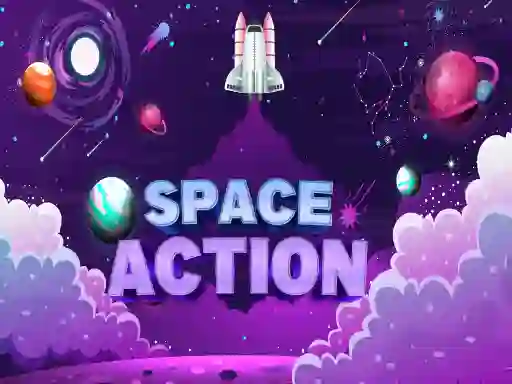 Gêm Space Action ar-lein