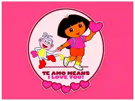 Gêm Dora Hidden Hearts ar-lein