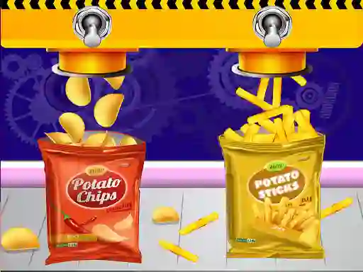 Gêm Potato Chips making ar-lein