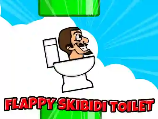 Gêm Flappy Skibidi Toilet ar-lein