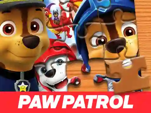 Gêm Paw Patrol Jigsaw Puzzle ar-lein