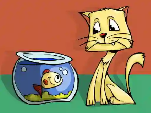 Gêm Funny Little Kittens ar-lein
