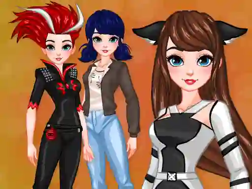 Gêm Dotted Girl New Era ar-lein