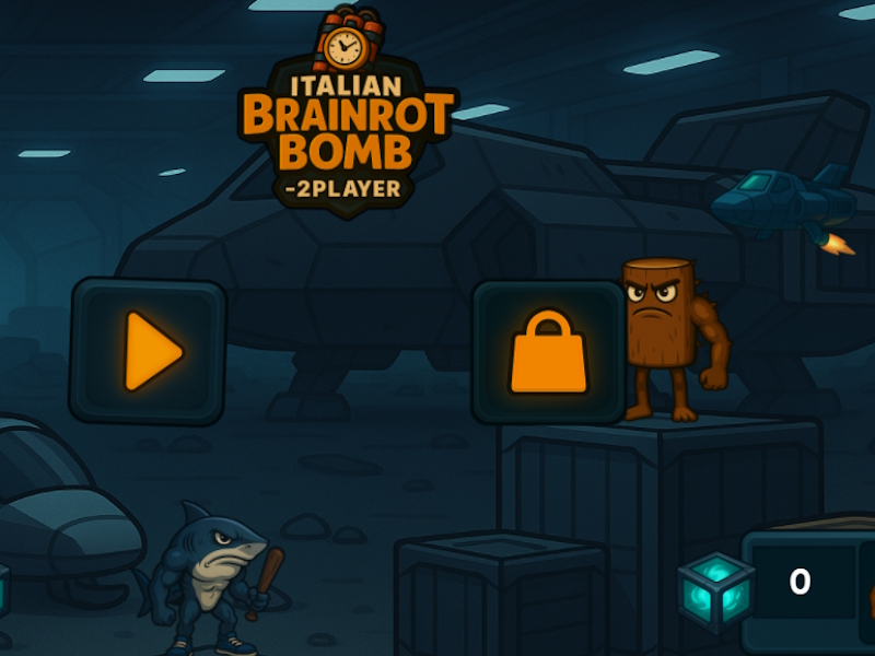 Gêm Bom Brainrot Eidalaidd 2player ar-lein