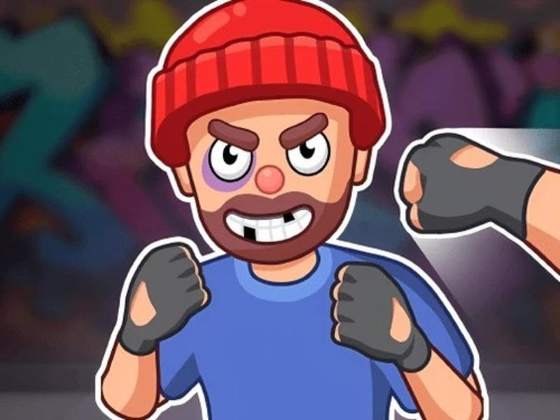 Gêm Dyn brawler: dwrn cynddaredd ar-lein