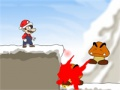 Gêm Ymladd Nadolig Mario  ar-lein