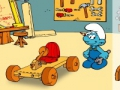 Gêm Car Handy y Smurfs  ar-lein