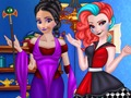 Gêm Elsa Ac Anna Cosplay  ar-lein