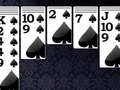 Gêm Clasur Solitaire Spider ar-lein
