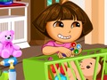 Gêm Dora Baby slacking Gofalu  ar-lein