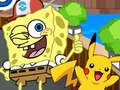 Gêm Pokémon SpongeBob Go ar-lein