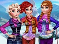 Gêm Thywysogesau Ymweliad Arendelle  ar-lein