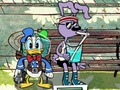 Gêm Donald Duck mewn frenzy Hydro  ar-lein